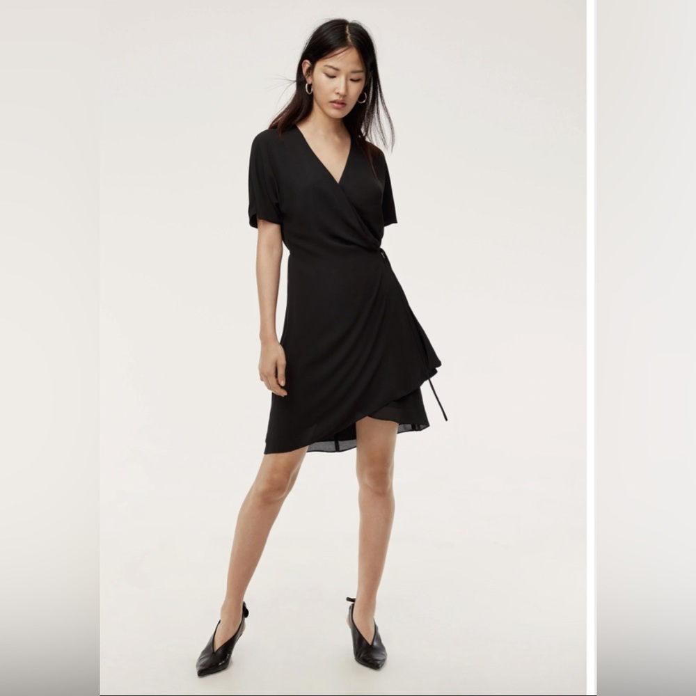Babaton Wallace Wrap Dress